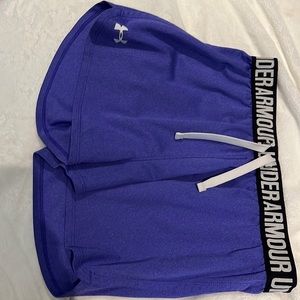 Under Armour 3” shorts w/ white drawstring